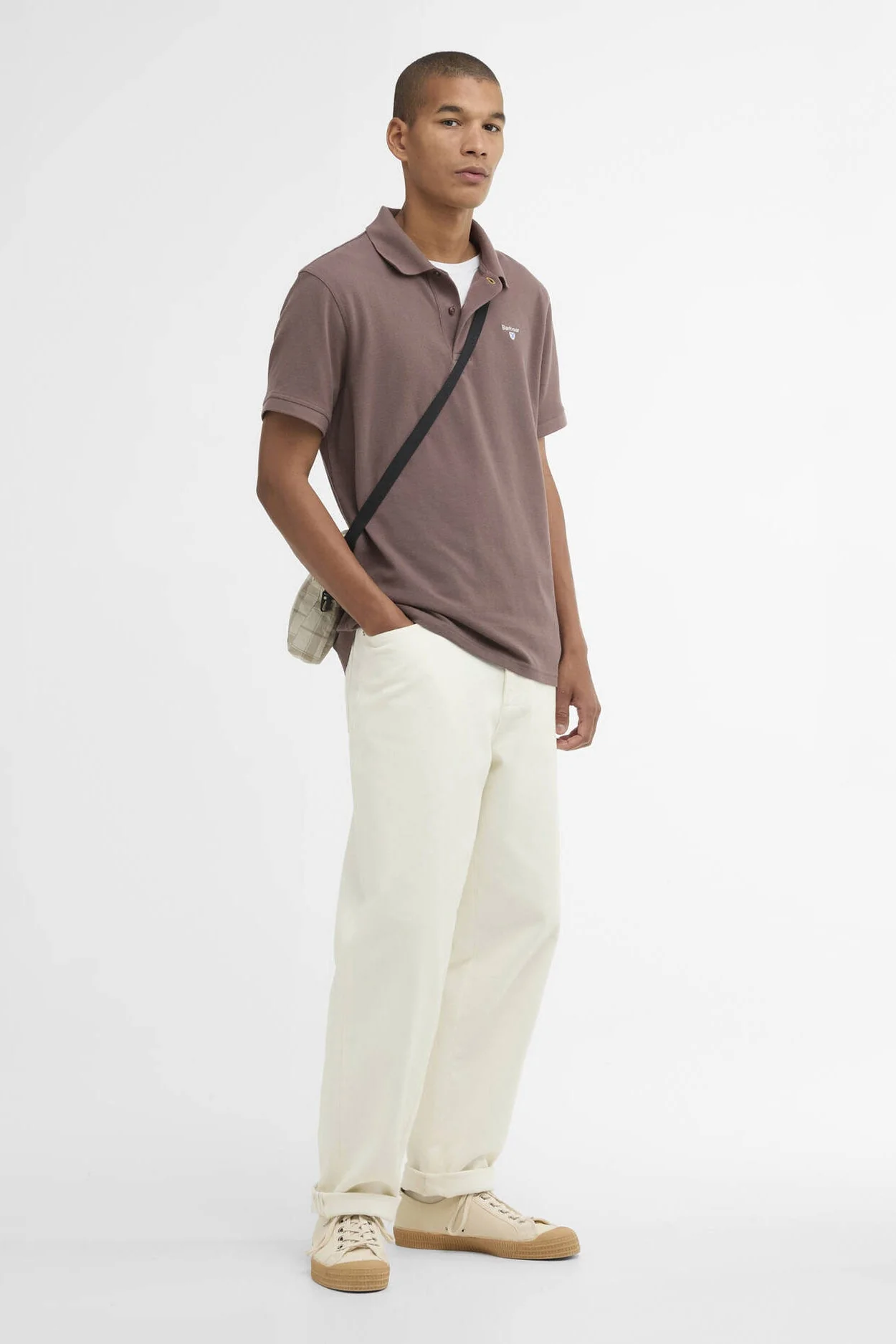 Original Sports Polo - Peppercorn - Image 5